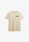 Superdry & Co Print T-shirt - oatmeal beige