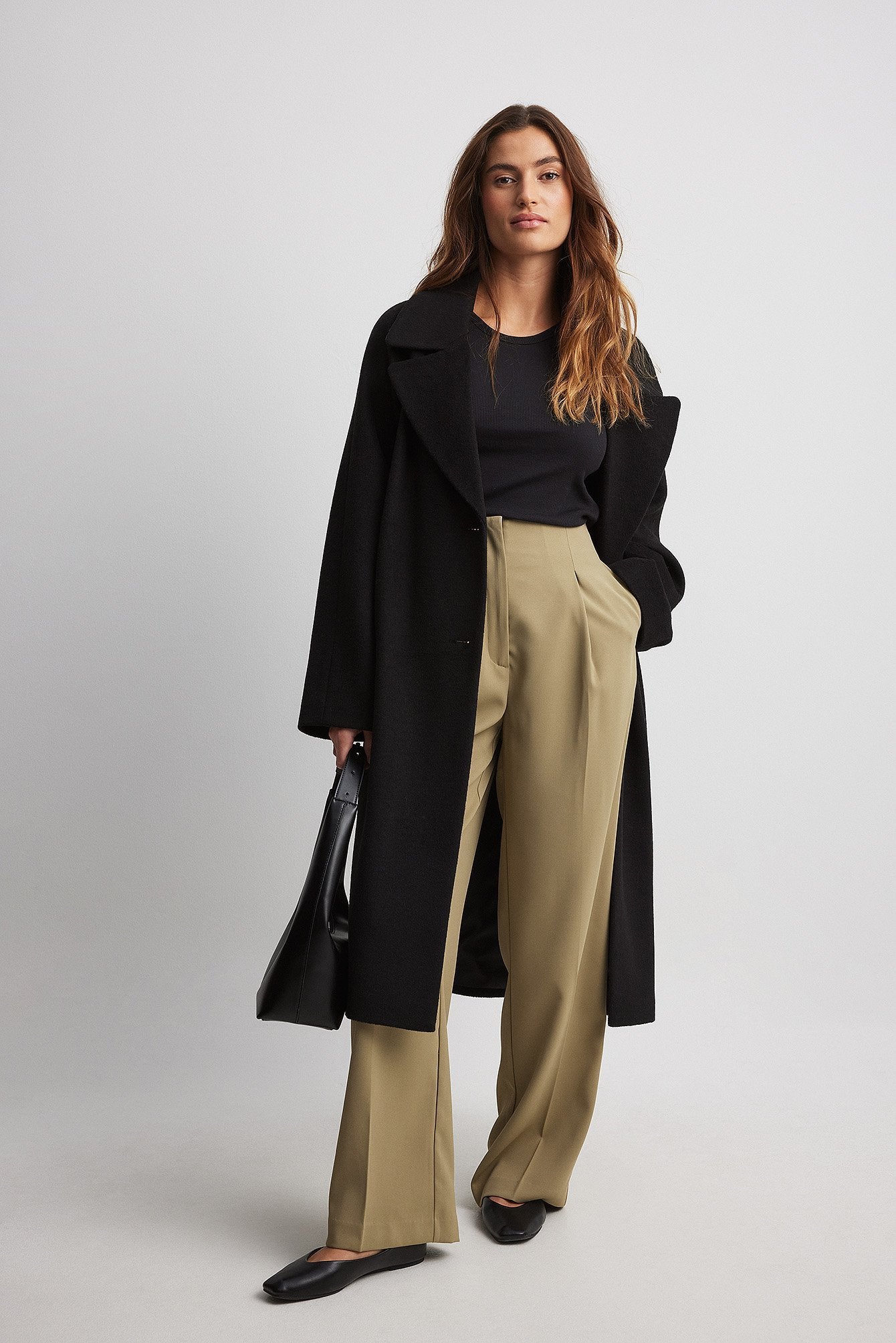 NA-KD WEITE MIT HOHER TAILLE OHNE BUND