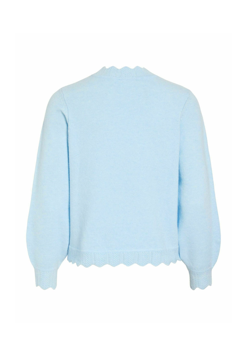 VILA VINIKOLINA O-NECK L/S KNIT TOP - NOOS