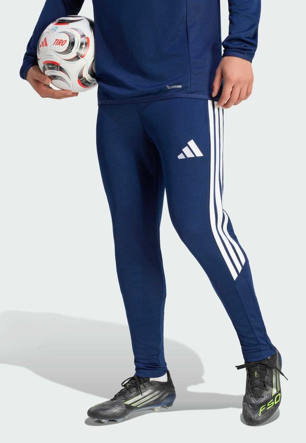 adidas Performance TRIO 26 LEAGUE SLIM - Tracksuit bottoms - team navy blue    white