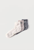 Nike Sportswear FUTRA UNISEX 3 PACK - Socks - smoke grey