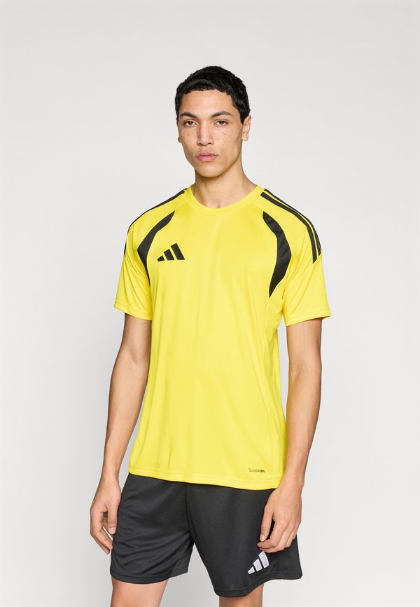 adidas Performance Sports T-shirt - team yellow/black