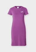 Puma ESS SMALL NO. 1 LOGO SLIM - Jersey dress - plum wine
