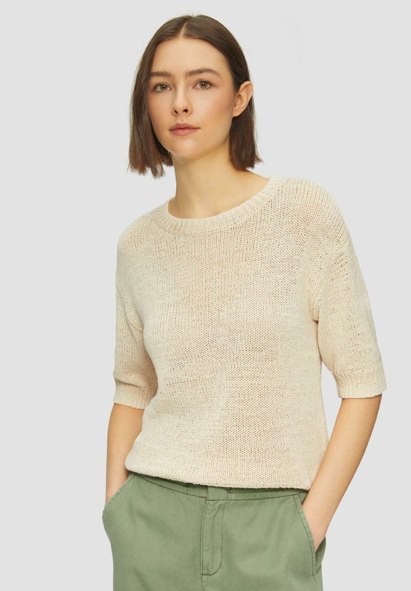 s.Oliver MIT 3/4-ÄRMELN - Jumper - beige