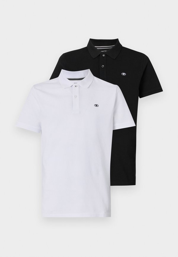 TOM TAILOR 2-PACK - Polo shirt - white
