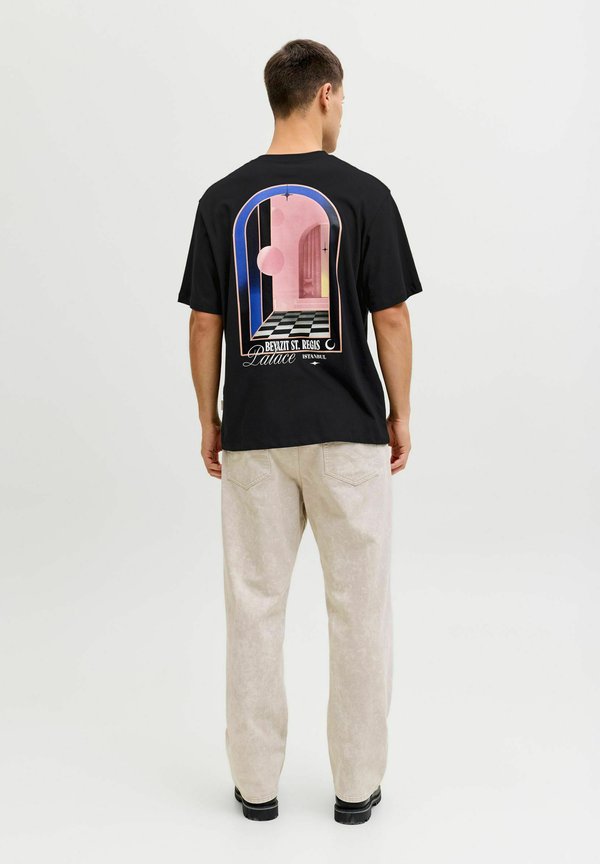 Jack & Jones T- - Print T-shirt - black