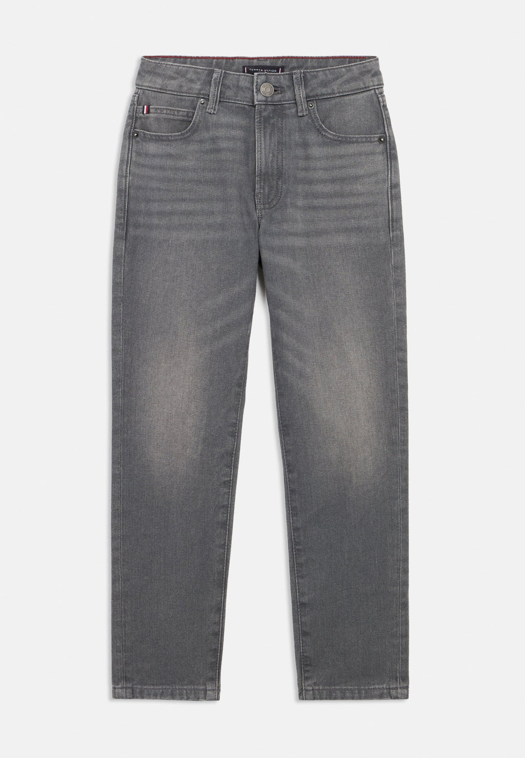 WHISKERED STRAIGHT LEG JEANS Media 1