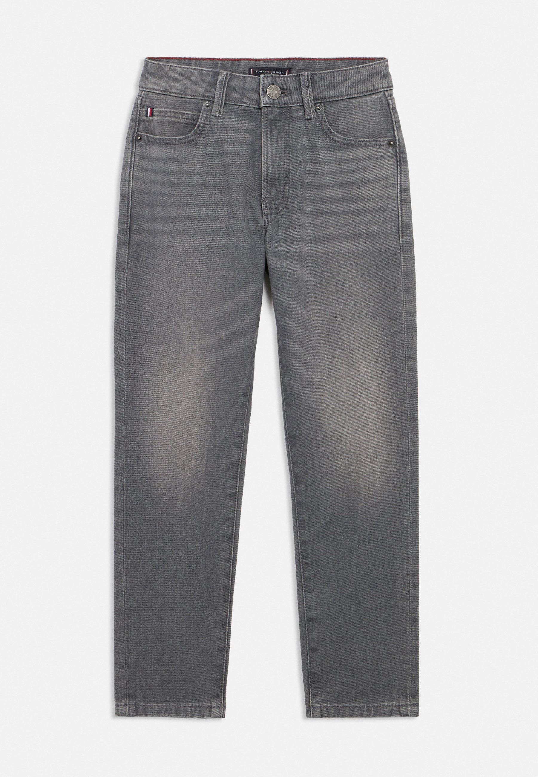 WHISKERED STRAIGHT LEG JEANS Media 1