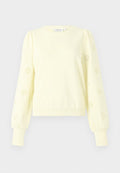 ONLY Sweats ONLFEMME Sweat - Sweatshirt - lemon meringue