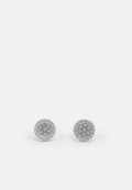 Tommy Hilfiger CRYSTAL FAMILY - Earrings - silver-coloured