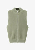 Mango Waistcoat - khaki