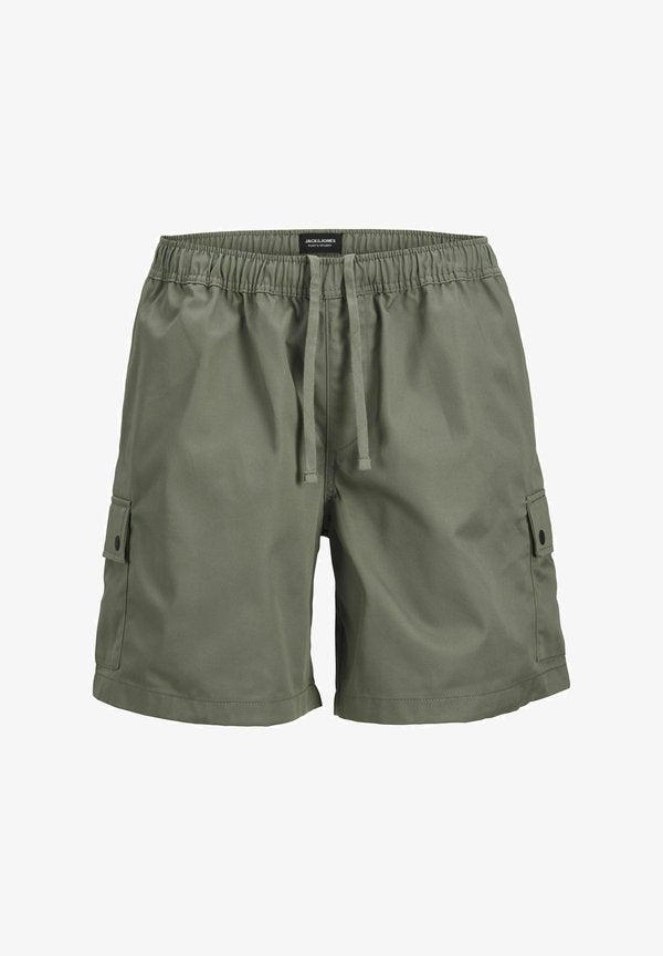 Jack & Jones Cargo Wide Leg Fit - Shorts - Green