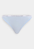 Tommy Hilfiger REPEAT LOGO WAISTBAND THONG - Thong - sweet blue