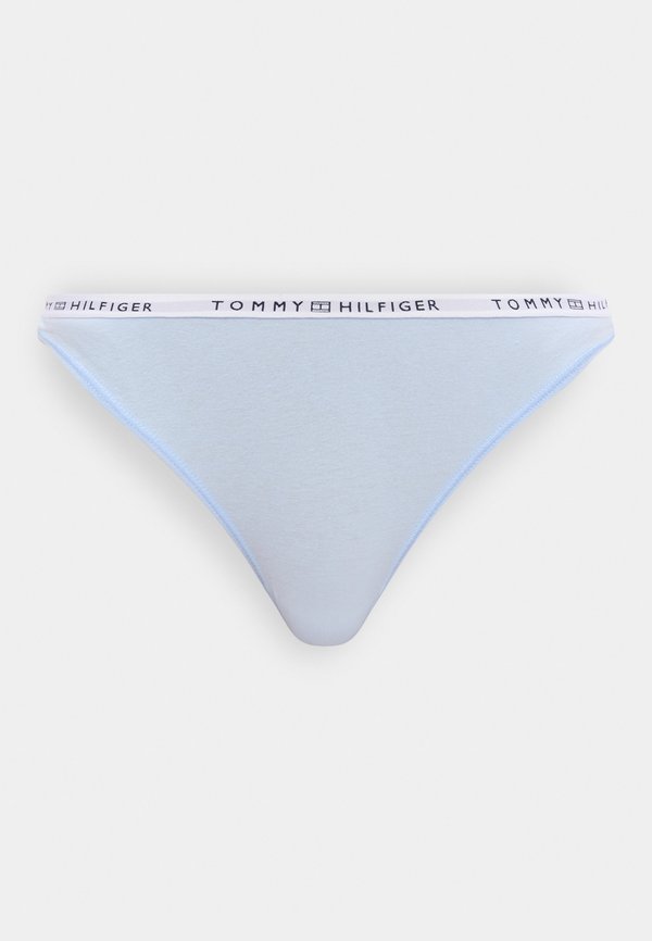 Tommy Hilfiger REPEAT LOGO WAISTBAND THONG - Thong - sweet blue