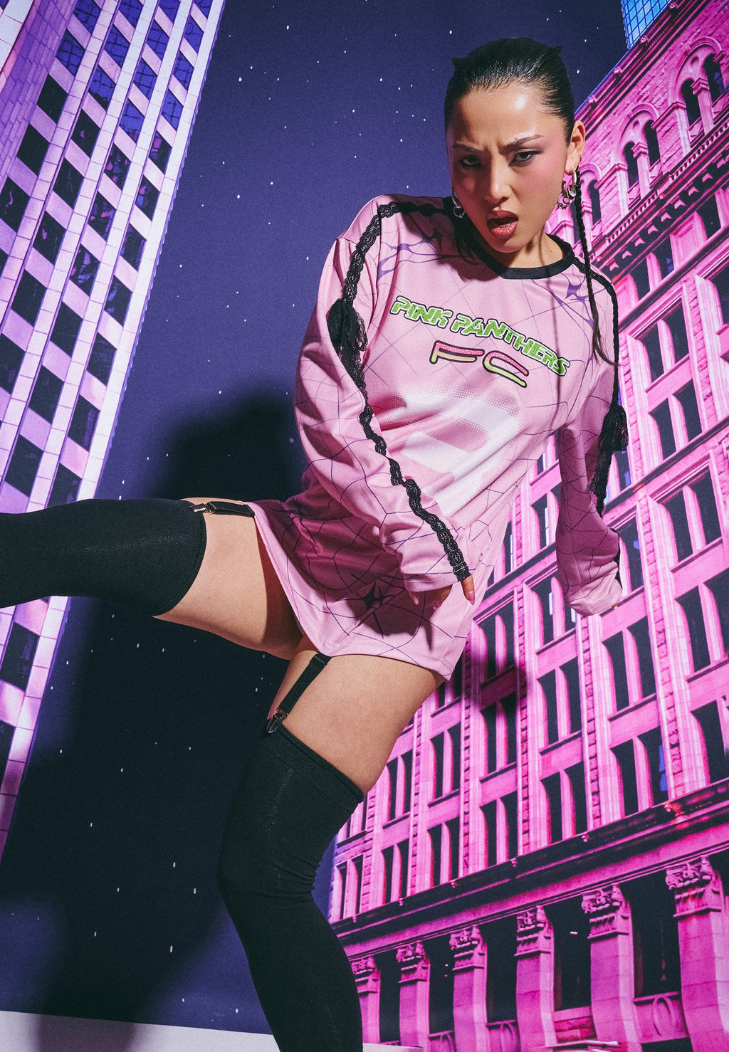 Koi Footwear PINK PANTHERS OVERSIZED DRESS