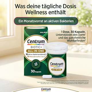 Biotic+ All in One Kapseln 30 St Centrum