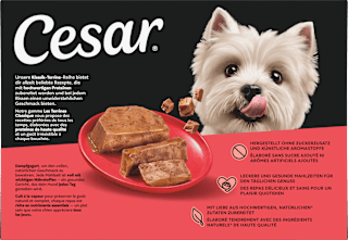 Nassfutter Hund Klassiker Selektion Multipack (8x150 g) Cesar