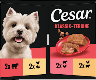 Nassfutter Hund Klassiker Selektion Multipack (8x150 g) Cesar