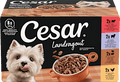 Nassfutter Hund Landküche Vielfalt in Sauce, Multipack (8x150 g) Cesar