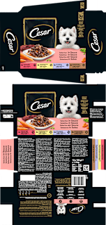 Nassfutter Hund Selection in Sauce, Multipack (24x100 g) Cesar