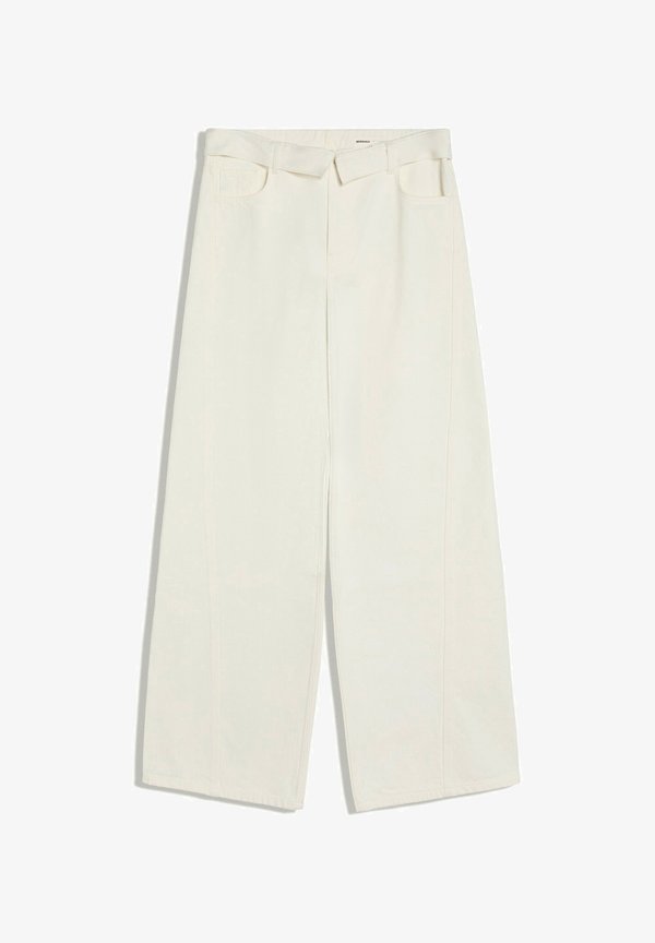 Bershka BAGGY JEANS - Baggy Jeans - beige