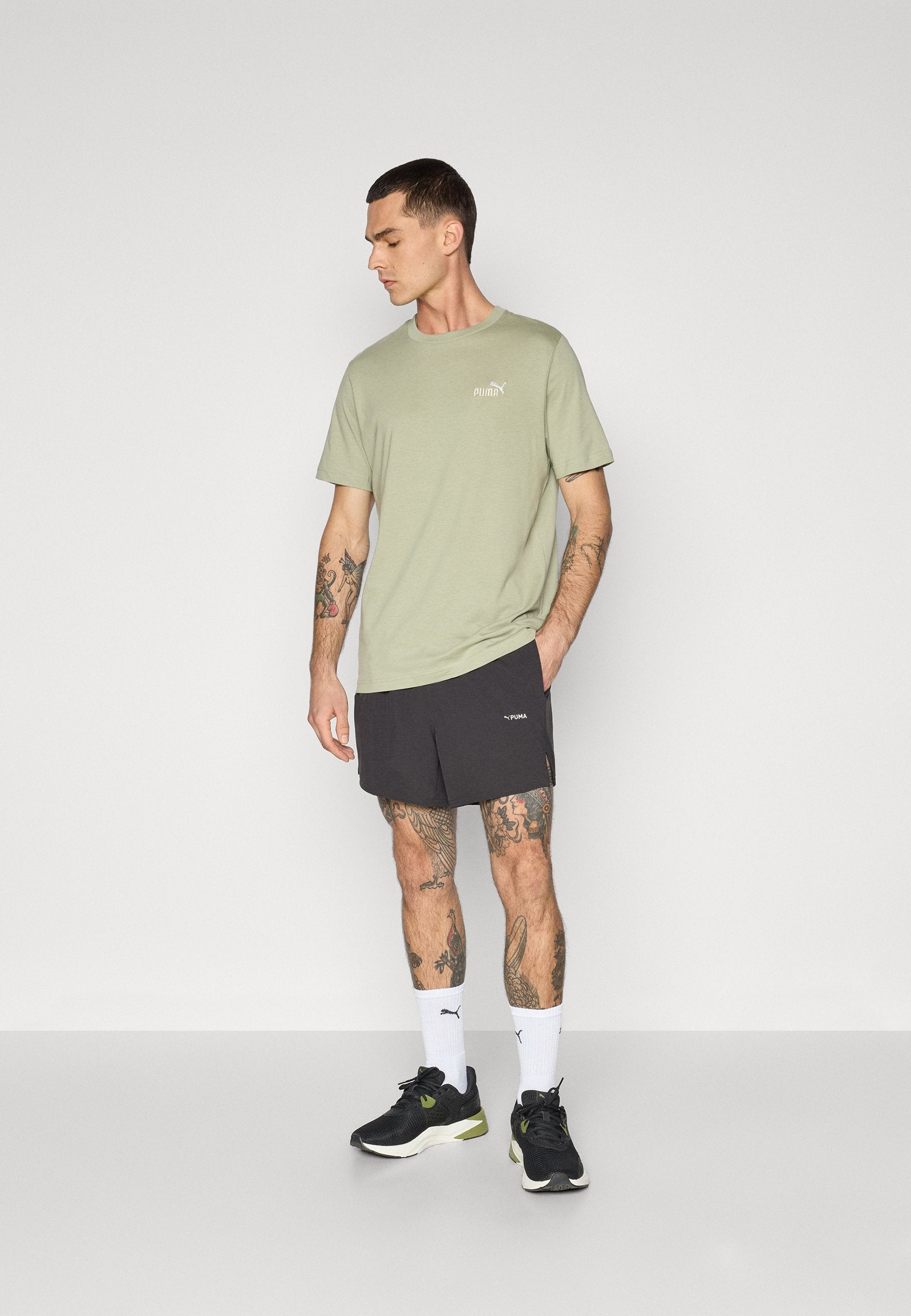 Puma 2 COLOR SMALL NO. 1 LOGO TEE