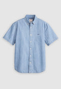 Levi's® SS AUTHENTIC BUTTON DOWN - Shirt - eli medium blue wash