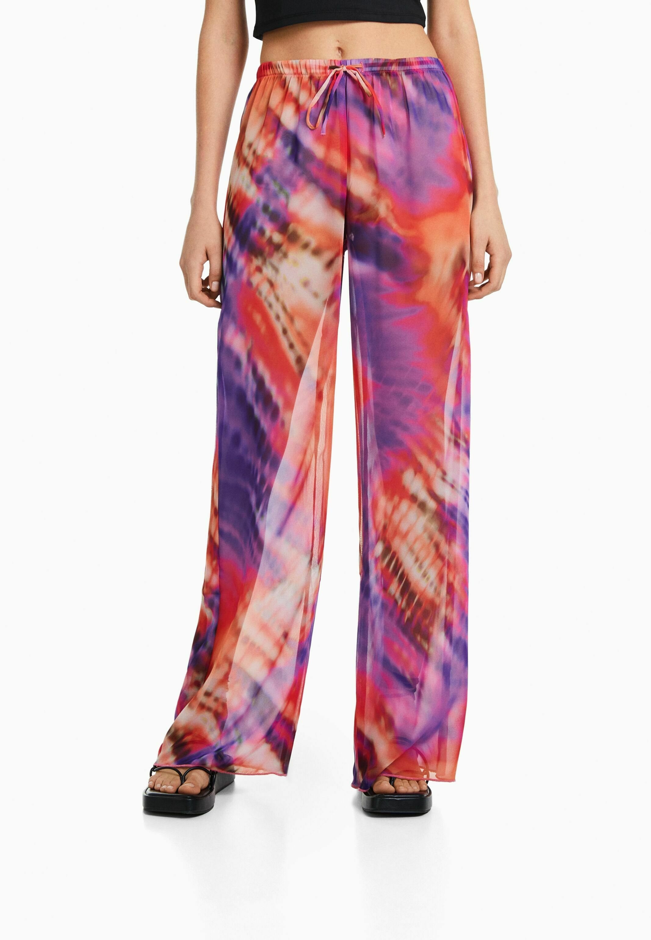 Bershka WIDE-LEG-PRINTED