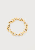 Calvin Klein SCULPTURED DROPES - Bracelet - gold-coloured