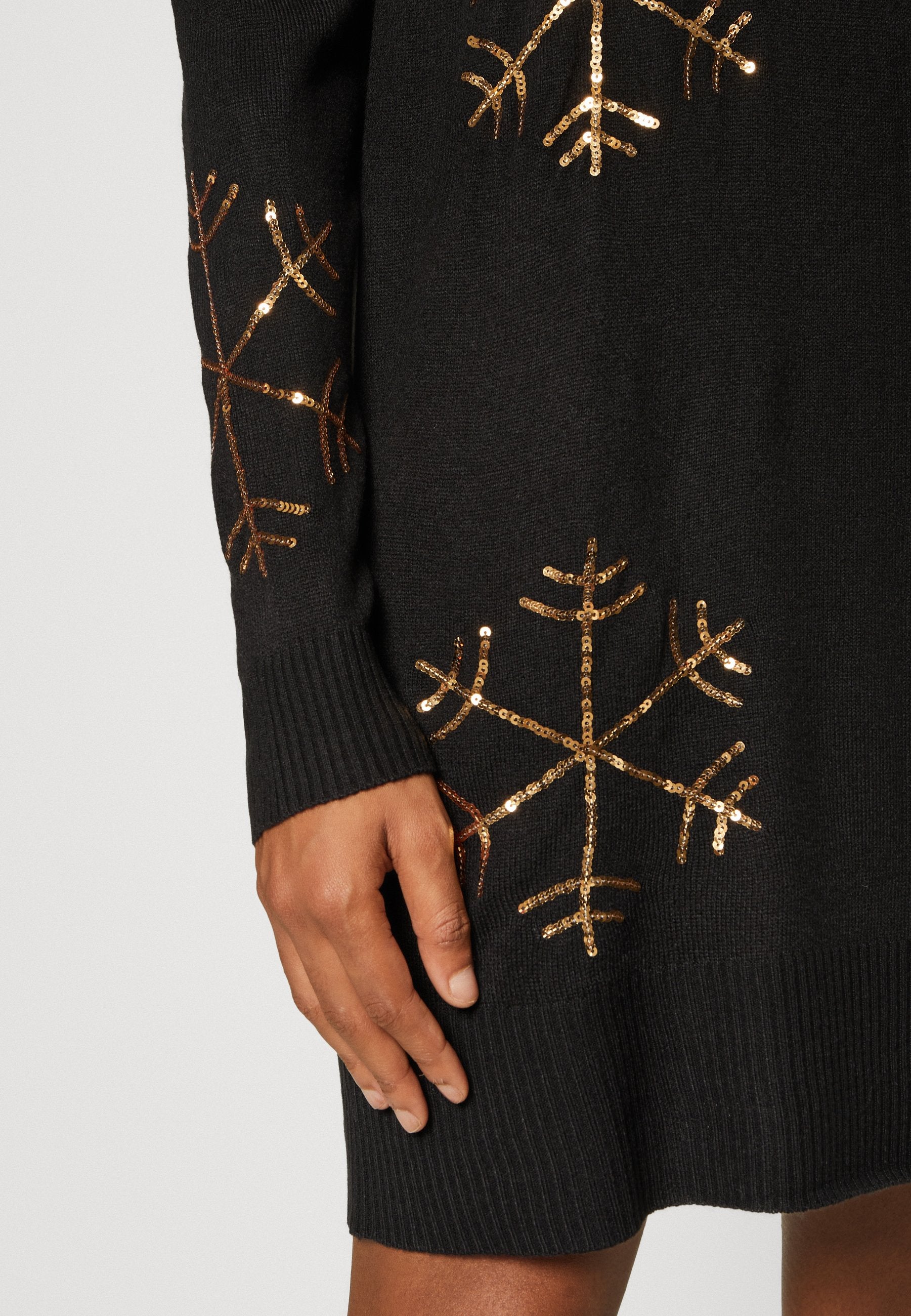 VILA VIFROST HIGH NECK CHRISTMAS DRESS