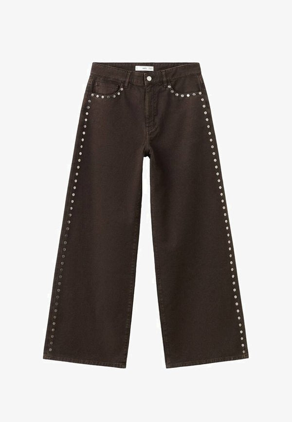 Mango Wide Leg - brown