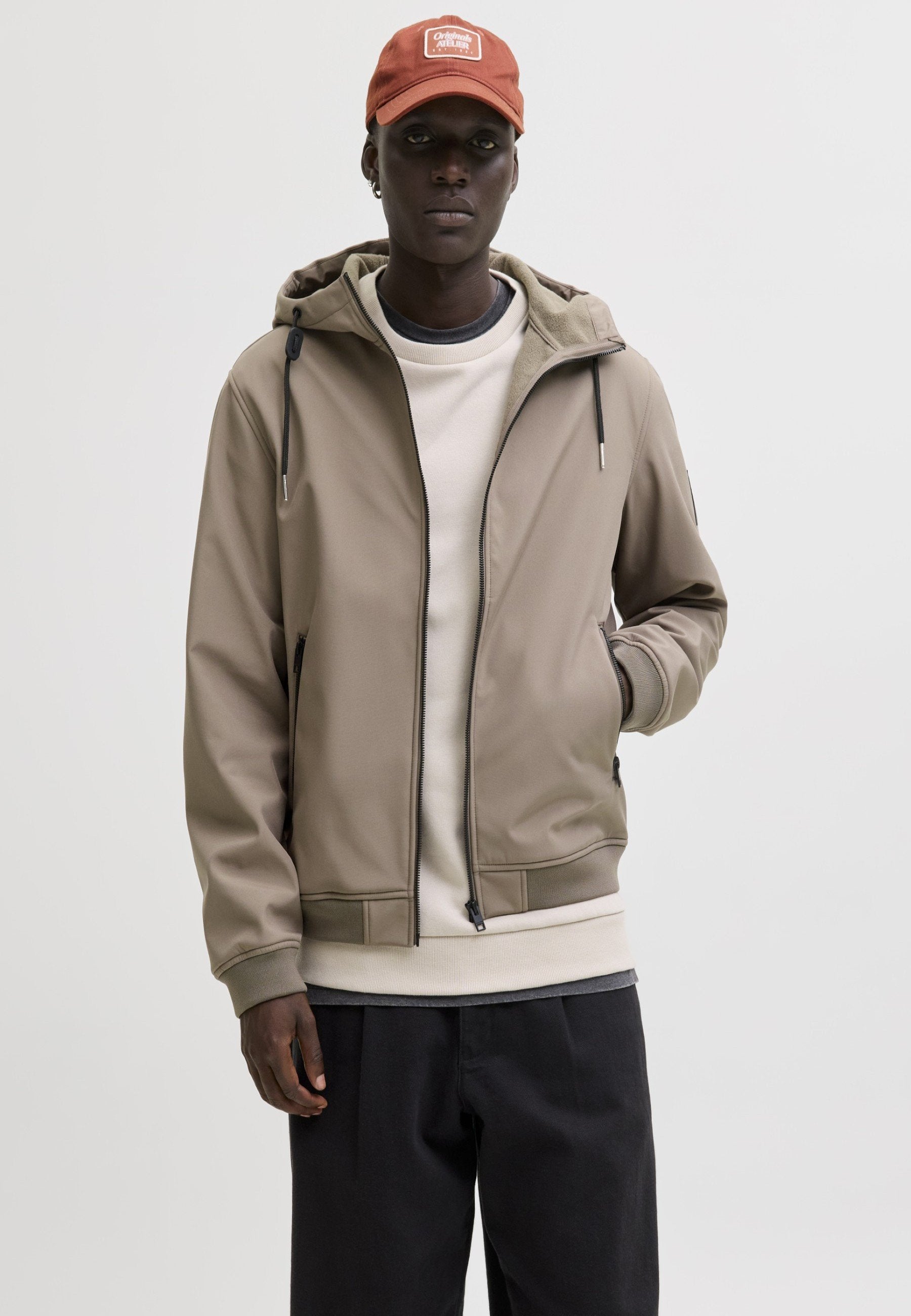 Jack & Jones JJEBASIC SOFTSHELL HOOD NOOS
