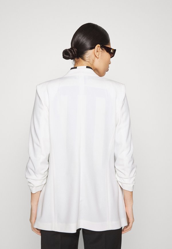 DKNY FOUNDATION OPEN FRONT JACKET POCKETS