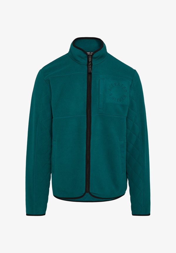 s.Oliver Fleece jacket - petrol