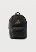 adidas Performance CLASSIC 3BARS BACKPACK UNISEX - Backpack - black/gold-coloured