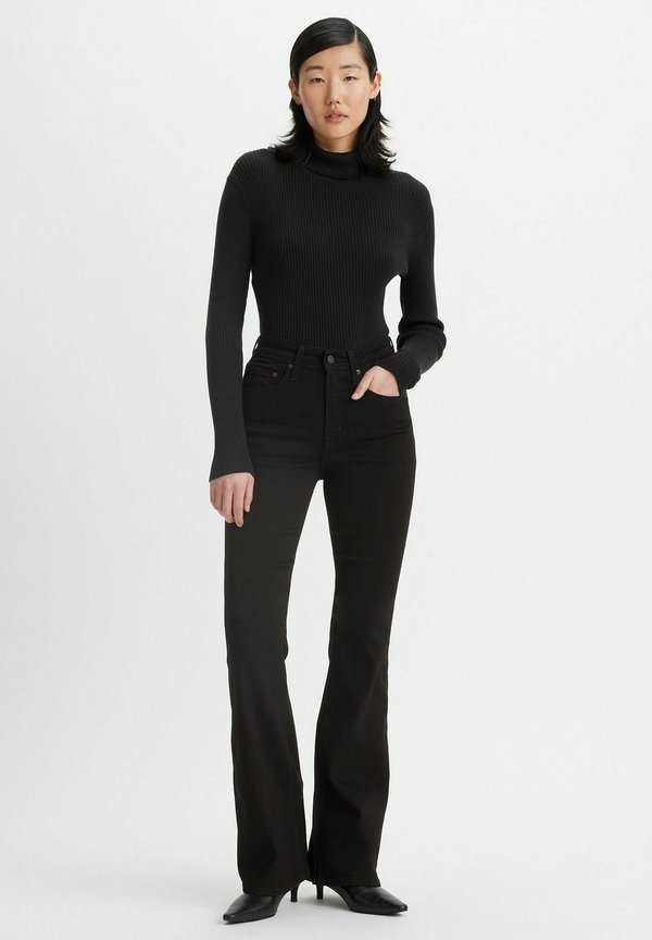 Levi's® BOOTCUT - Bootcut jeans - night is black