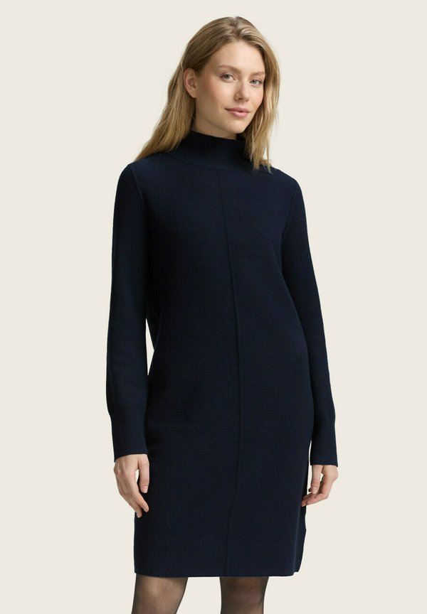 TOM TAILOR MIT STEHKRAGEN - Jumper dress - lunar eclipse