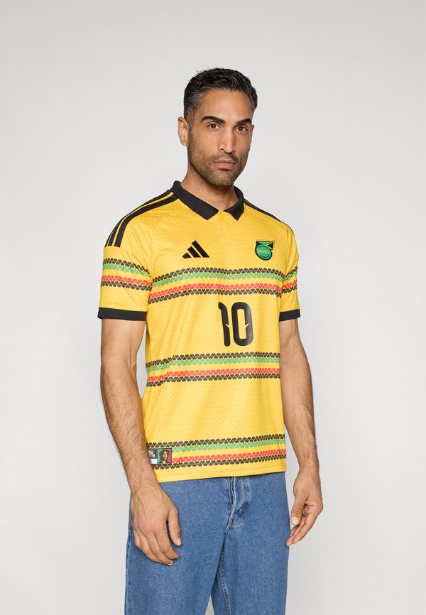 adidas Performance JAMAICA 26 HOME MARLEY - Football jersey - bold gold-coloured