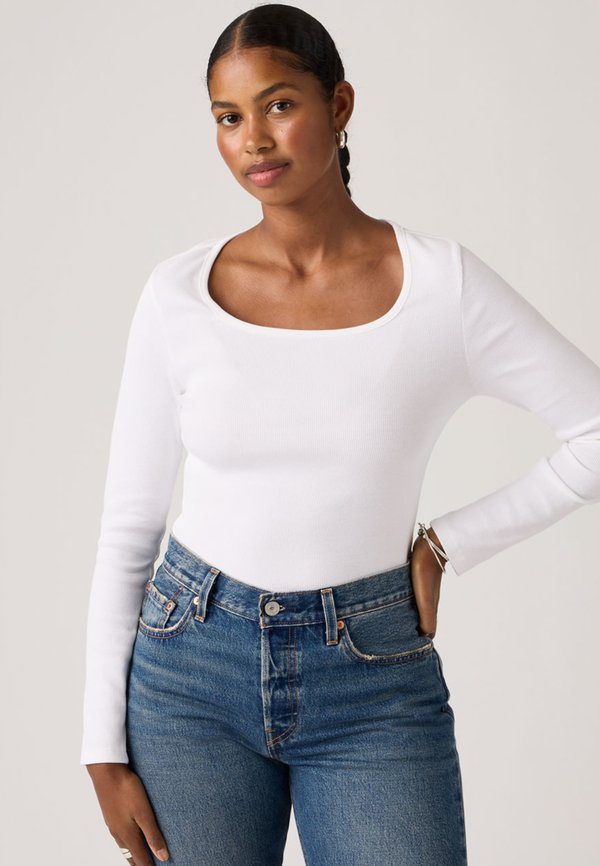 Levi's® ESSENTIAL - Long sleeved top - bright white