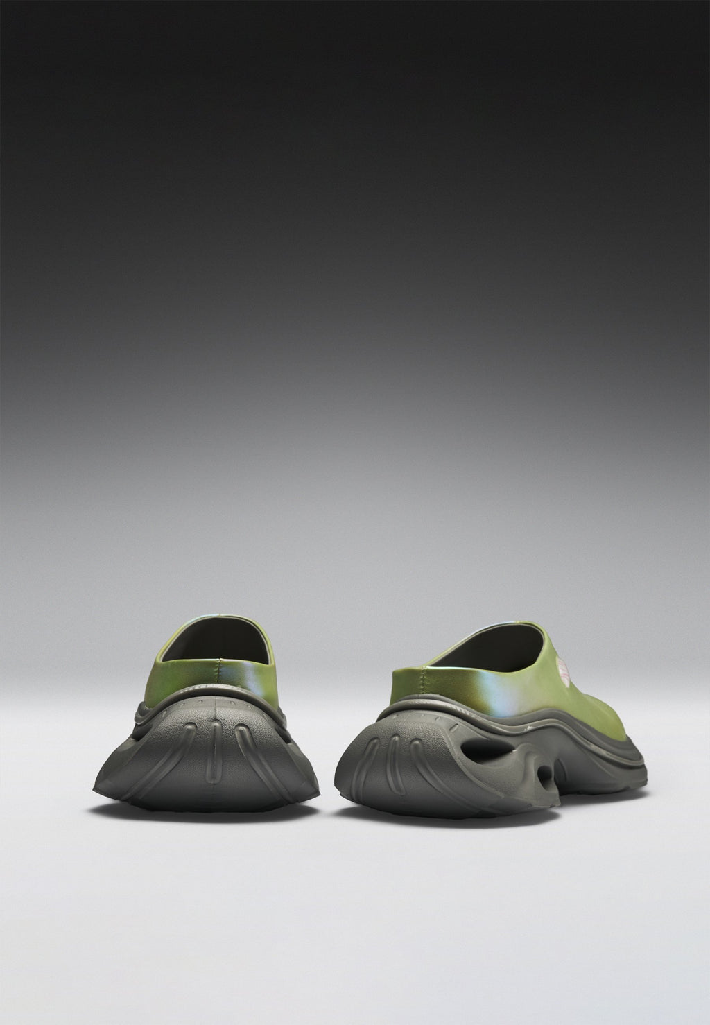 Koi Footwear LIME WAVES CHUNKY SLIP ON SHOES