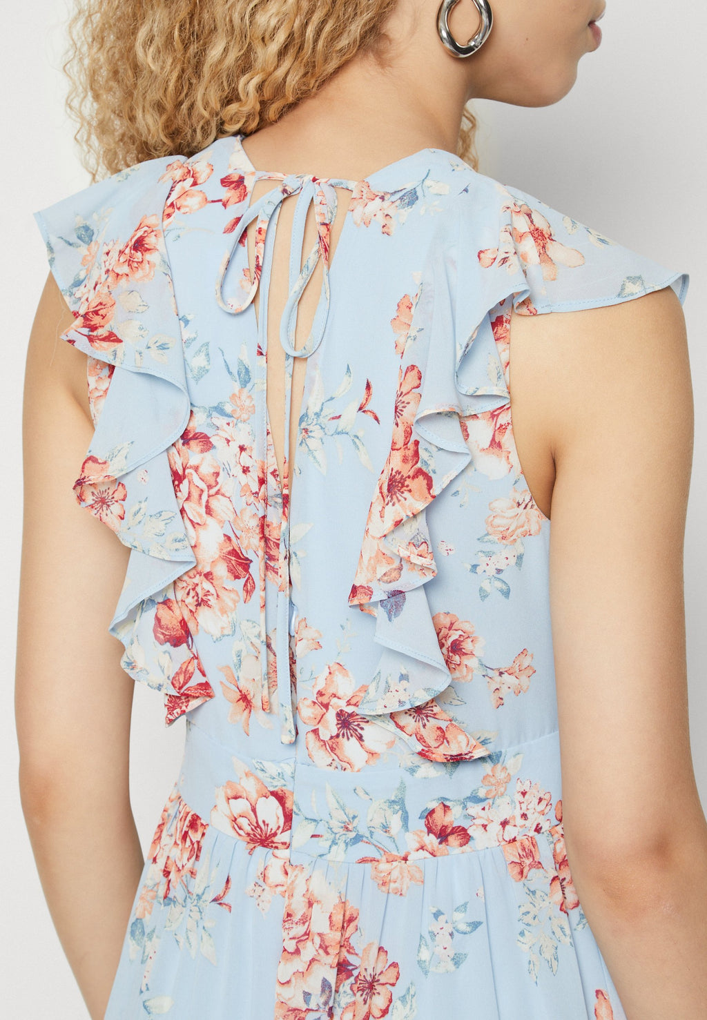VILA VIKARIN V NECK ANKLE DRESS