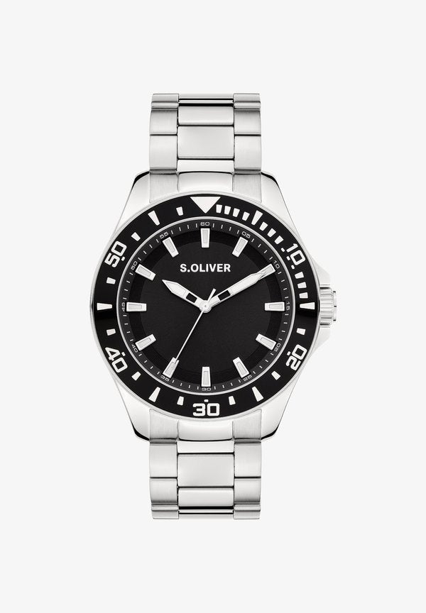 s.Oliver SOLID TIME - Watch - silber