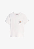 Tommy Hilfiger SUMMER - Print T-shirt - ivory petal