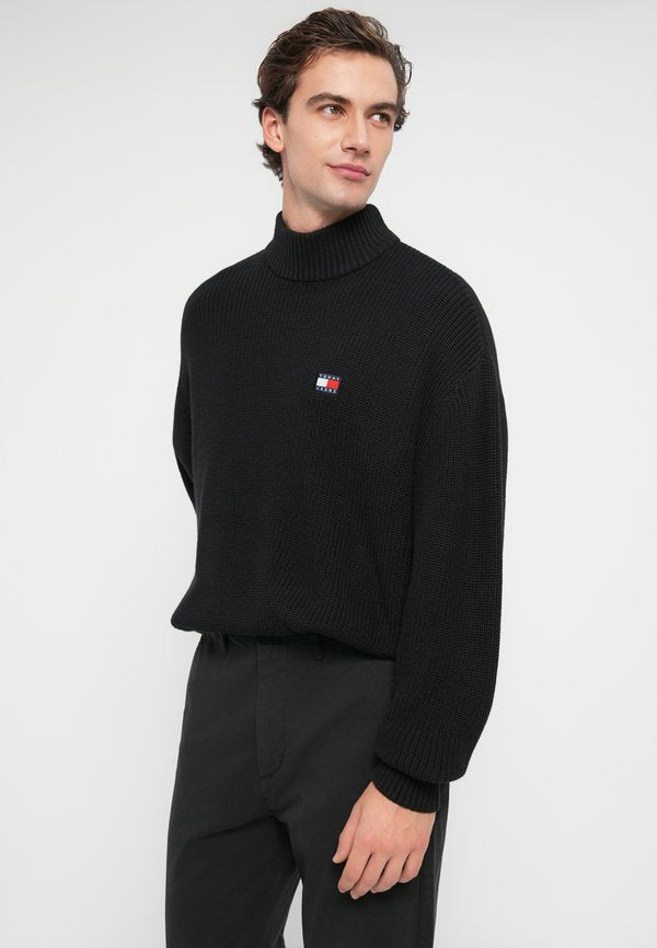 Tommy Jeans MOCK NECK BADGE SWEATER