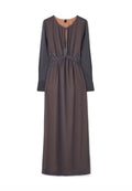 Stefanel LONG EMPIRE-STYLE WITH EMBROIDERY