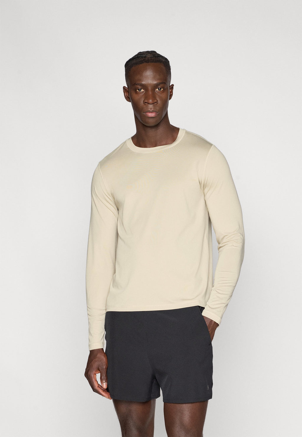 Pier One Sport FITTED LONG SLEEVE LIGHT WEIGHT TOP