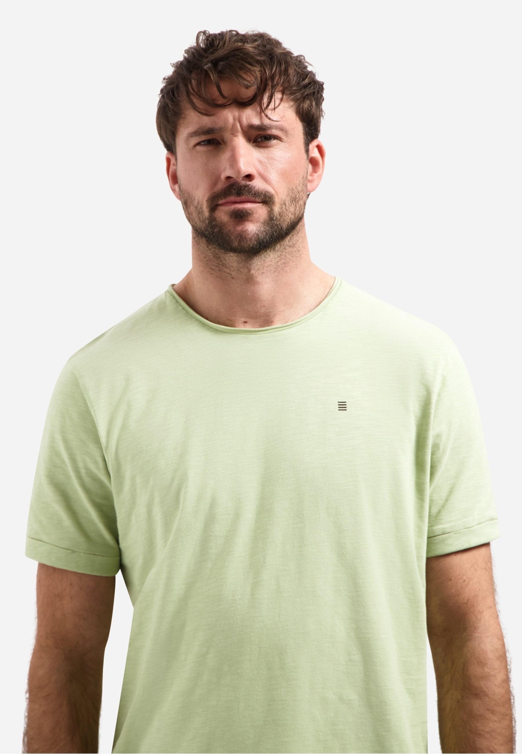 SLUB WITH ROUND NECK Media 6