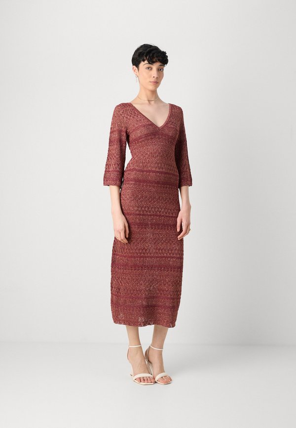 Scotch & Soda METALLIC POINTELLE DRESS