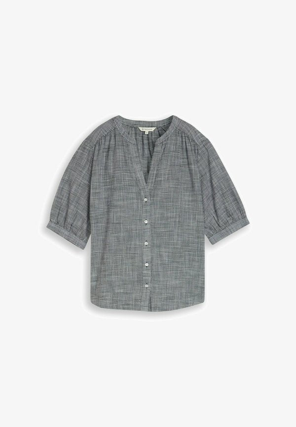 TOM TAILOR Blouse - midnight navy blue