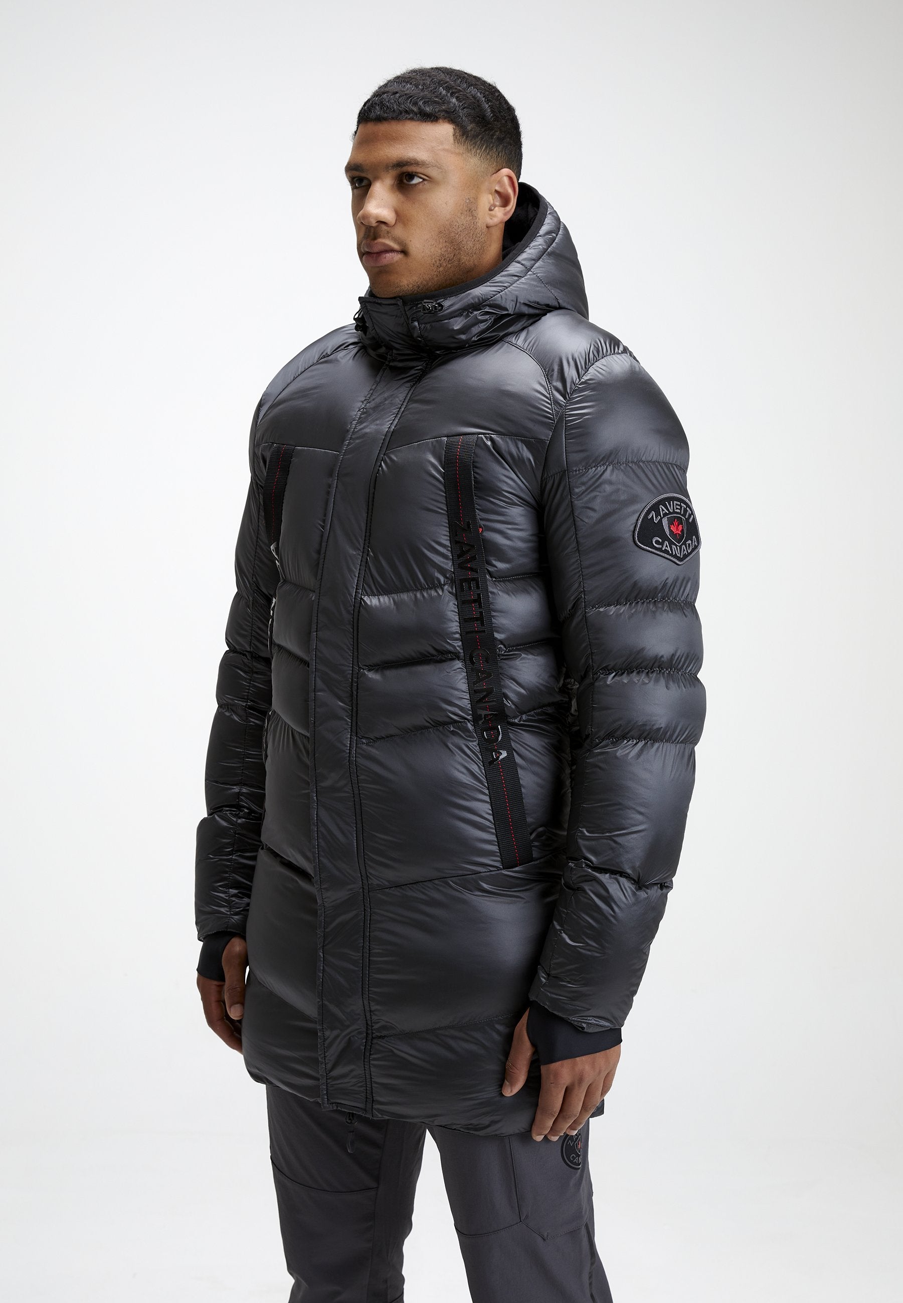 Alessandro Zavetti ZAVETTI CANADA MALZINI LONGLINE PUFFER JACKET